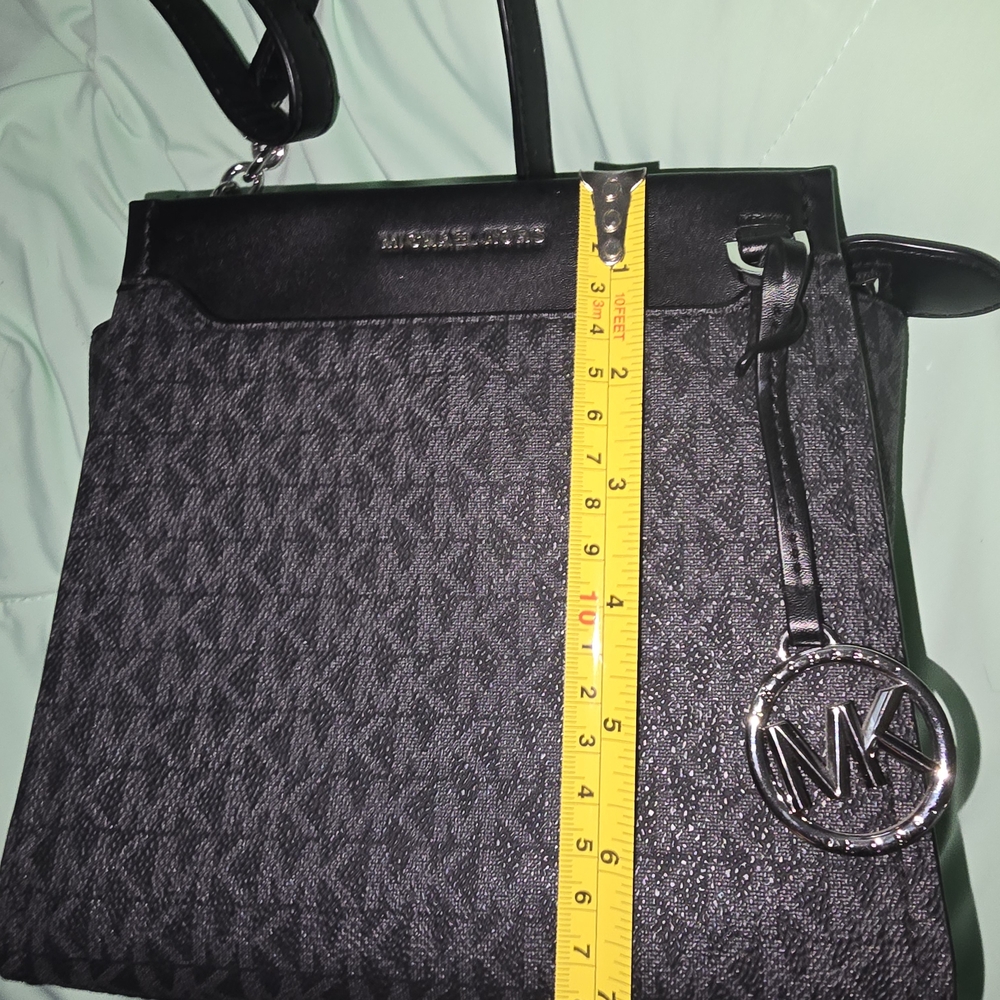 Michael Kors‎ Graham North Messenger BlackBag W/ Card Wallet - Picture 9 of 11
